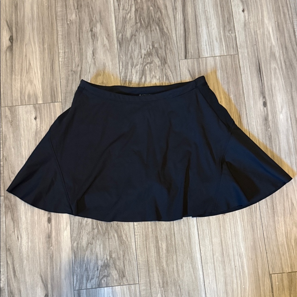 Athleta Black Match Point Skirt